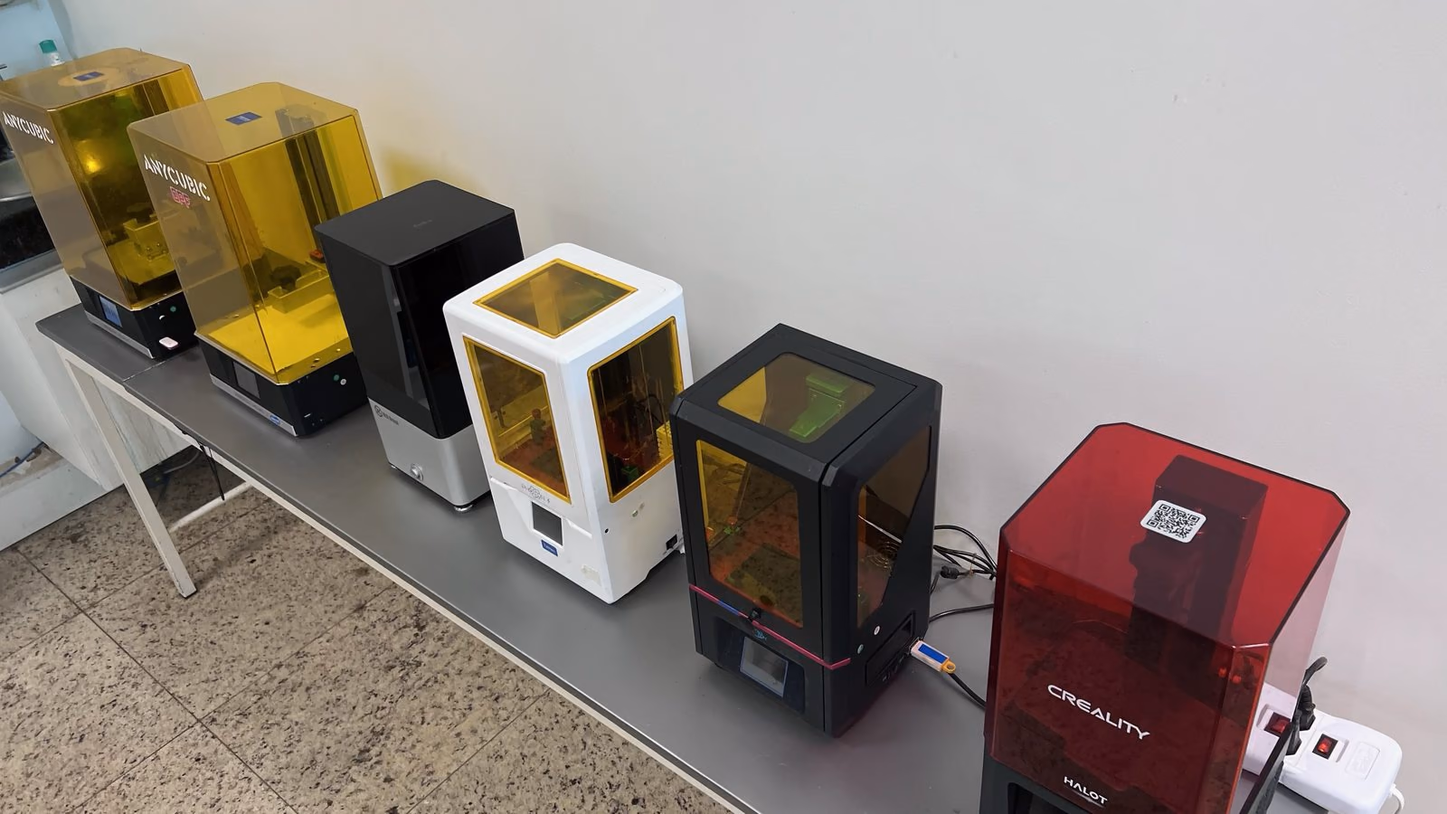 Laboratório de produção dos alinhadores da Ortoative